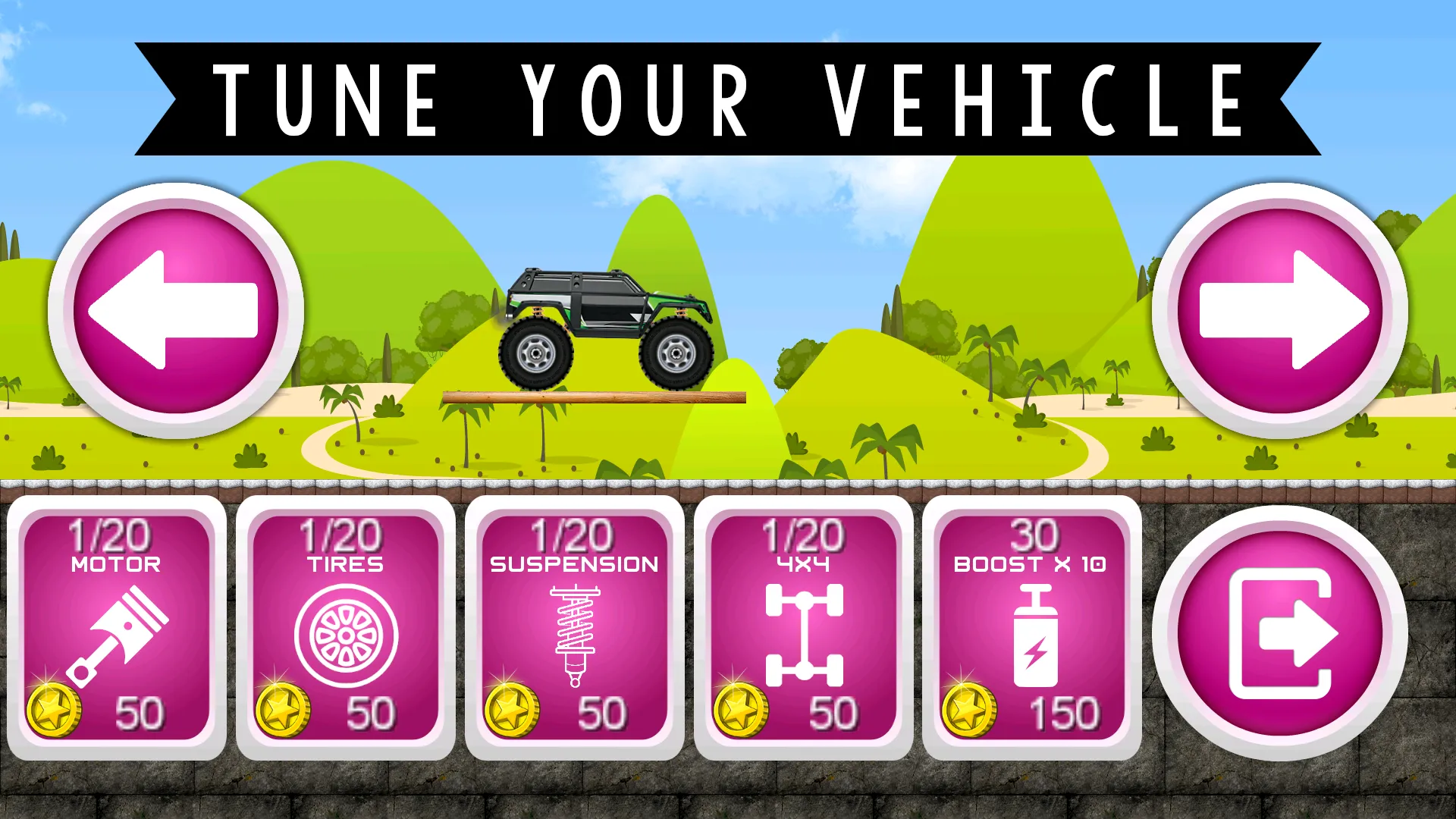 Monster Truck Hero | Indus Appstore | Screenshot