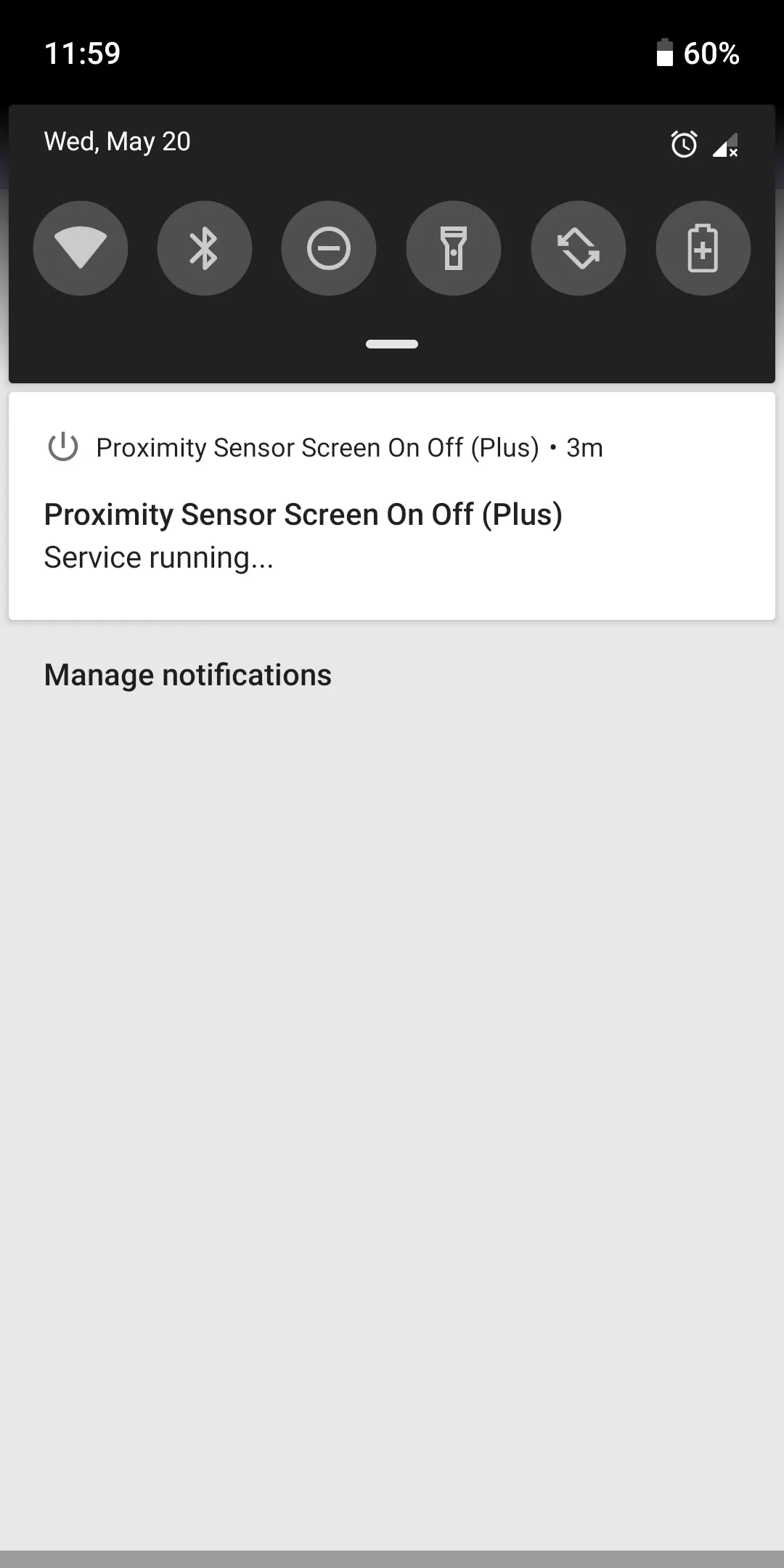 Proximity Sensor Screen Lock | Indus Appstore | Screenshot