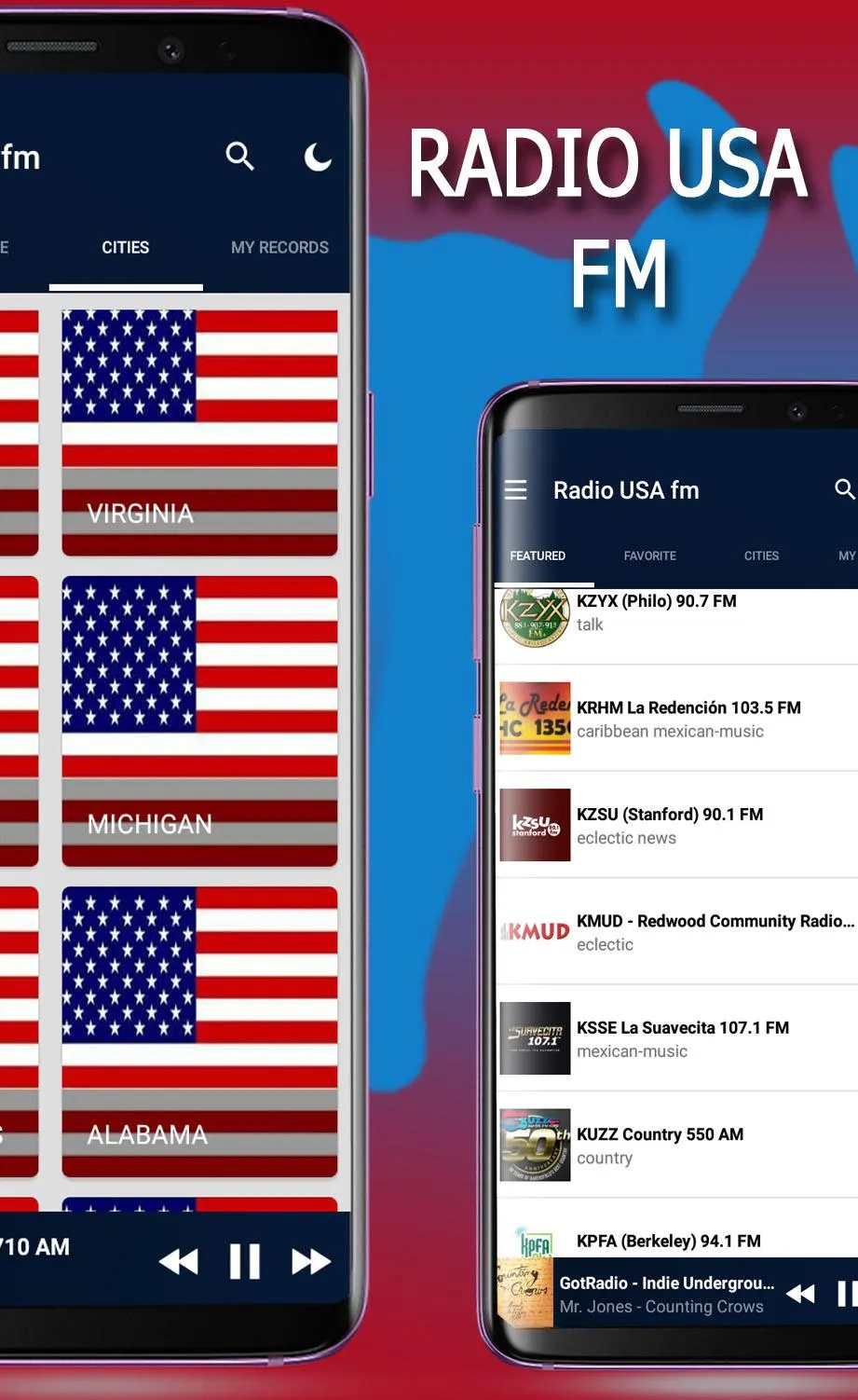 Radio USA fm | Indus Appstore | Screenshot