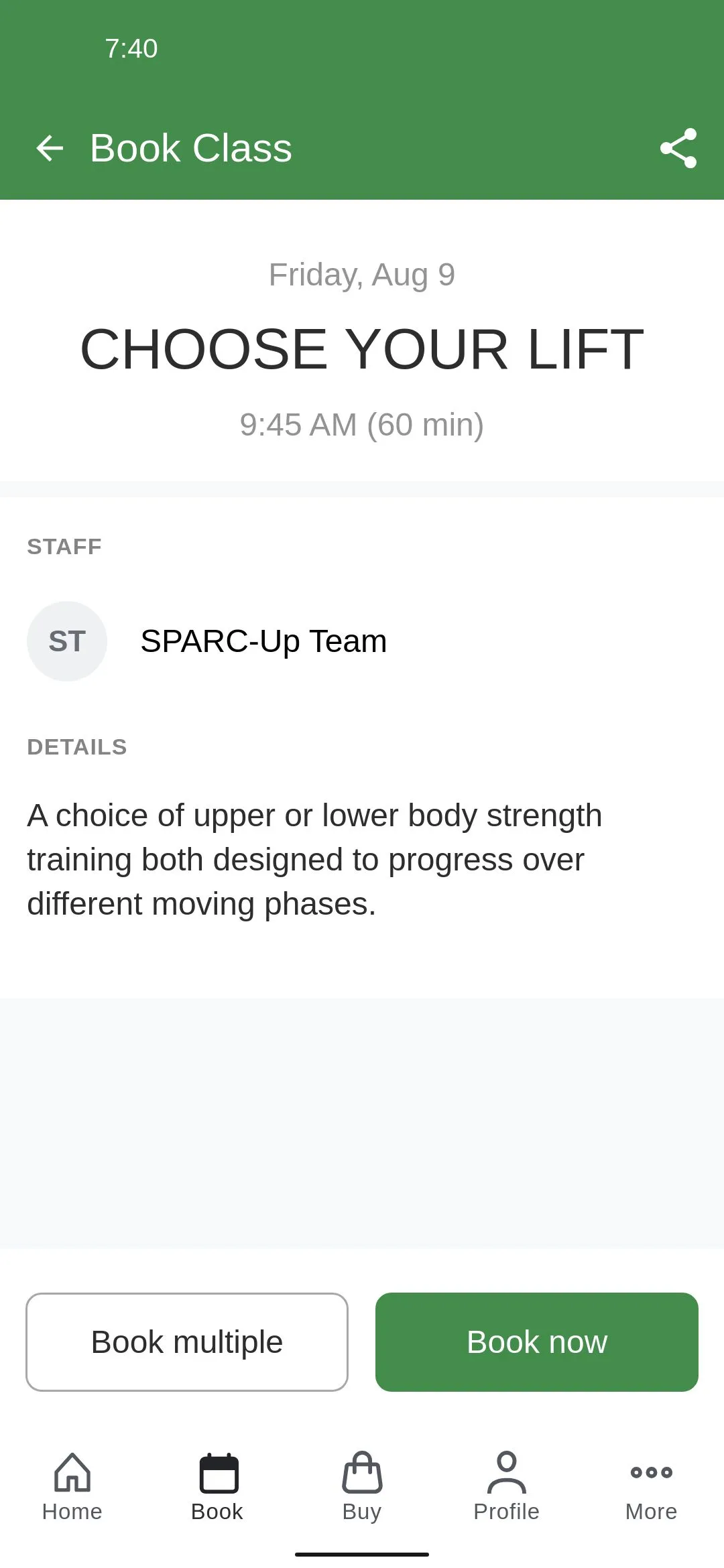 SPARC-Up Fitness | Indus Appstore | Screenshot