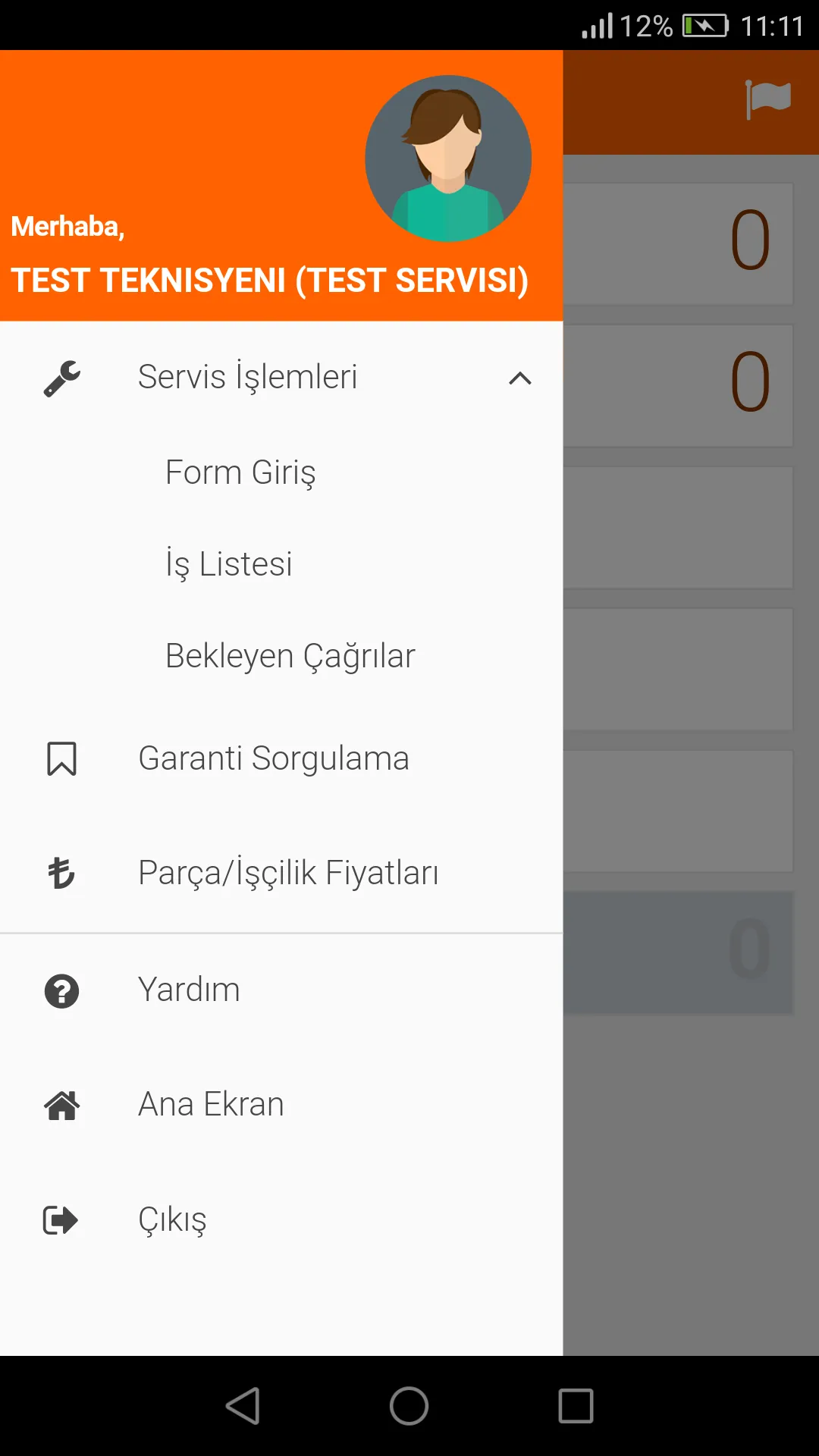 Ferroli Servis | Indus Appstore | Screenshot