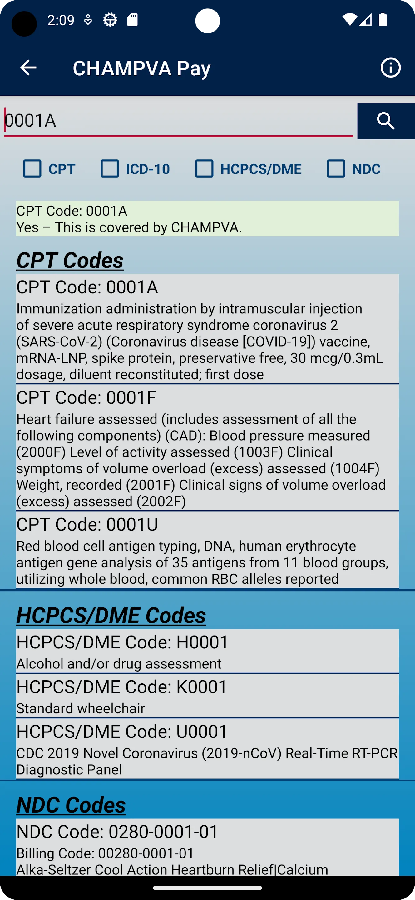 Family Medical - CHAMPVA | Indus Appstore | Screenshot