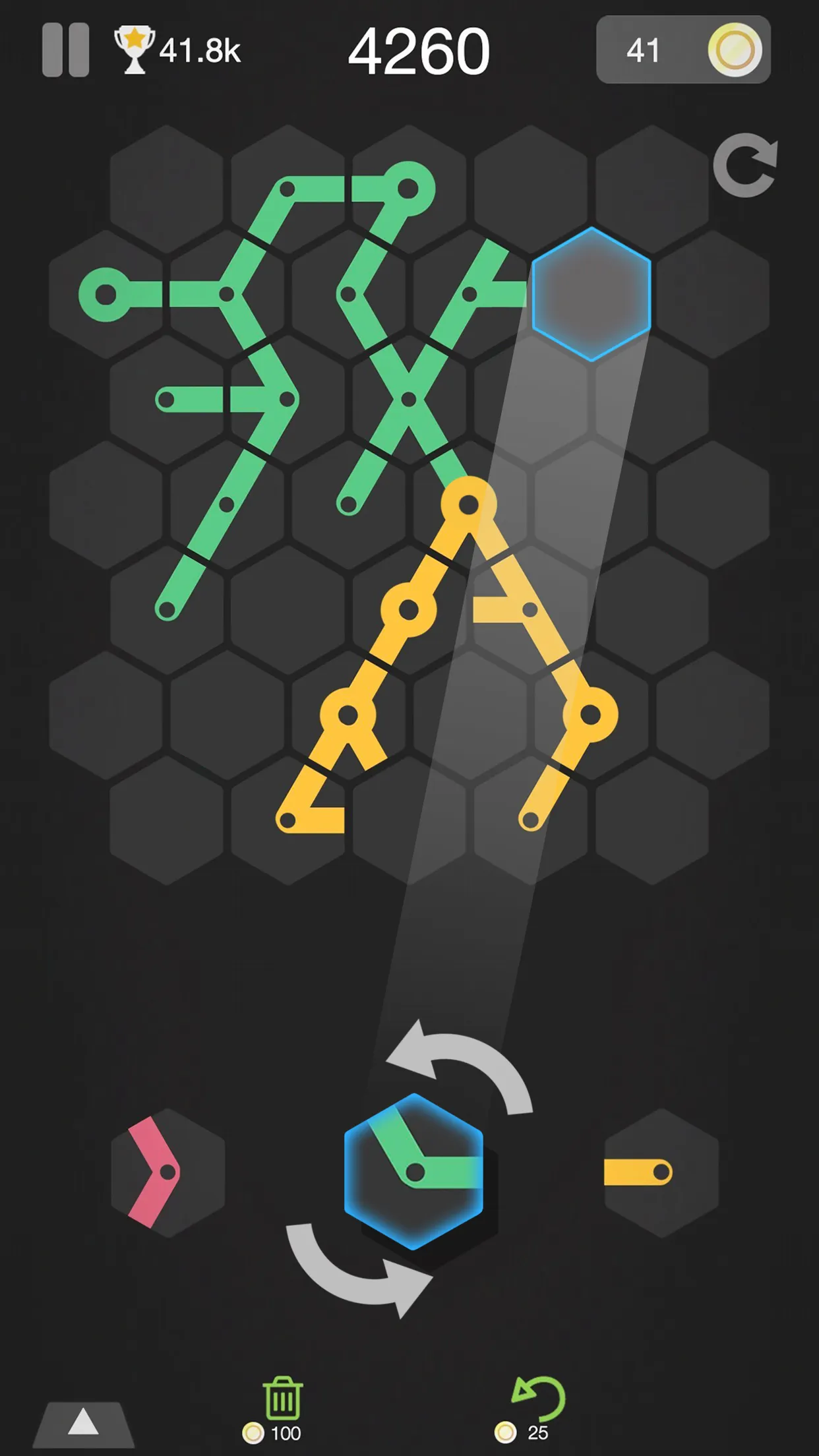 Metro Puzzle match hexa blocks | Indus Appstore | Screenshot