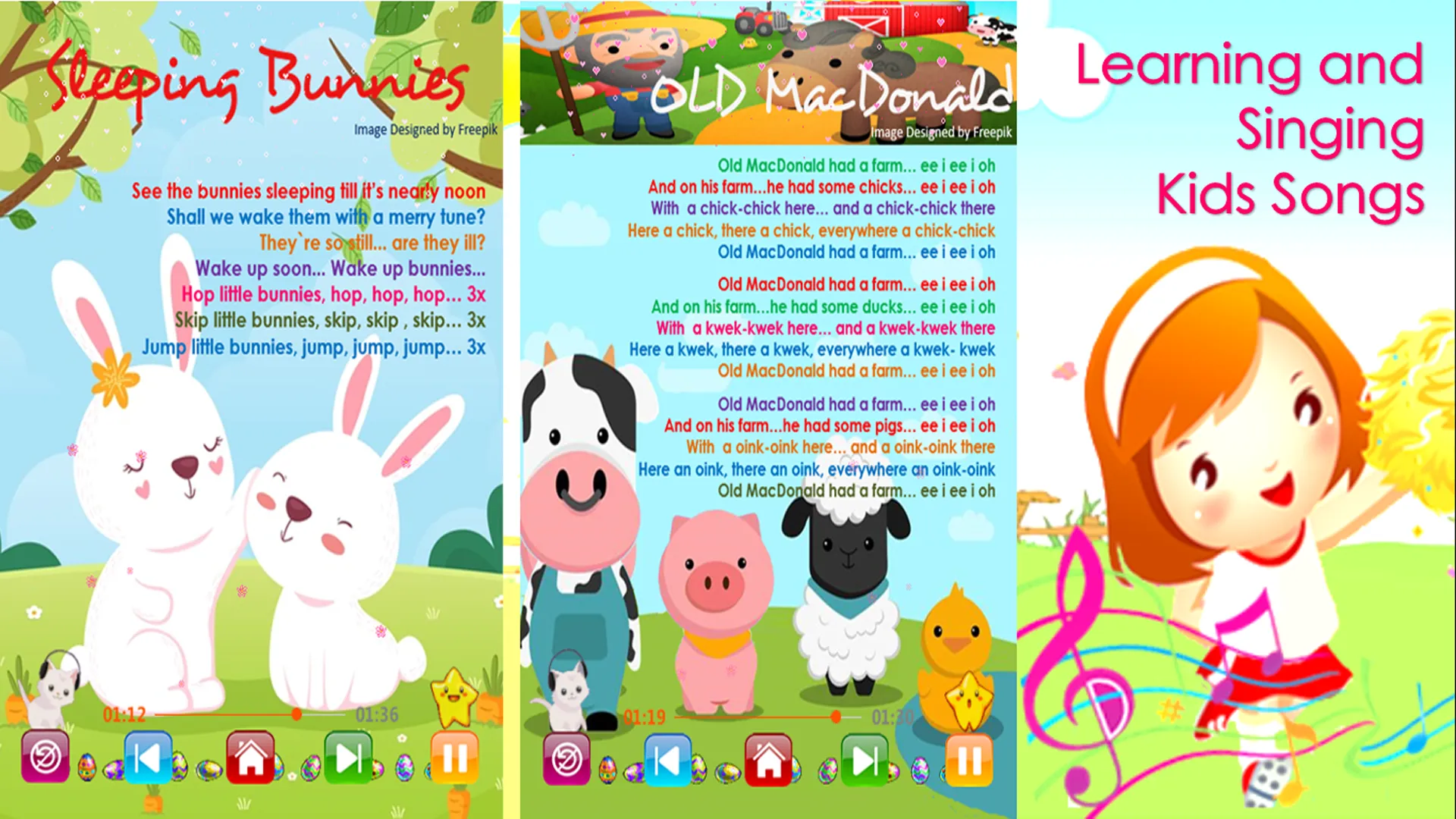 Kids Songs - Nursery Rhymes | Indus Appstore | Screenshot