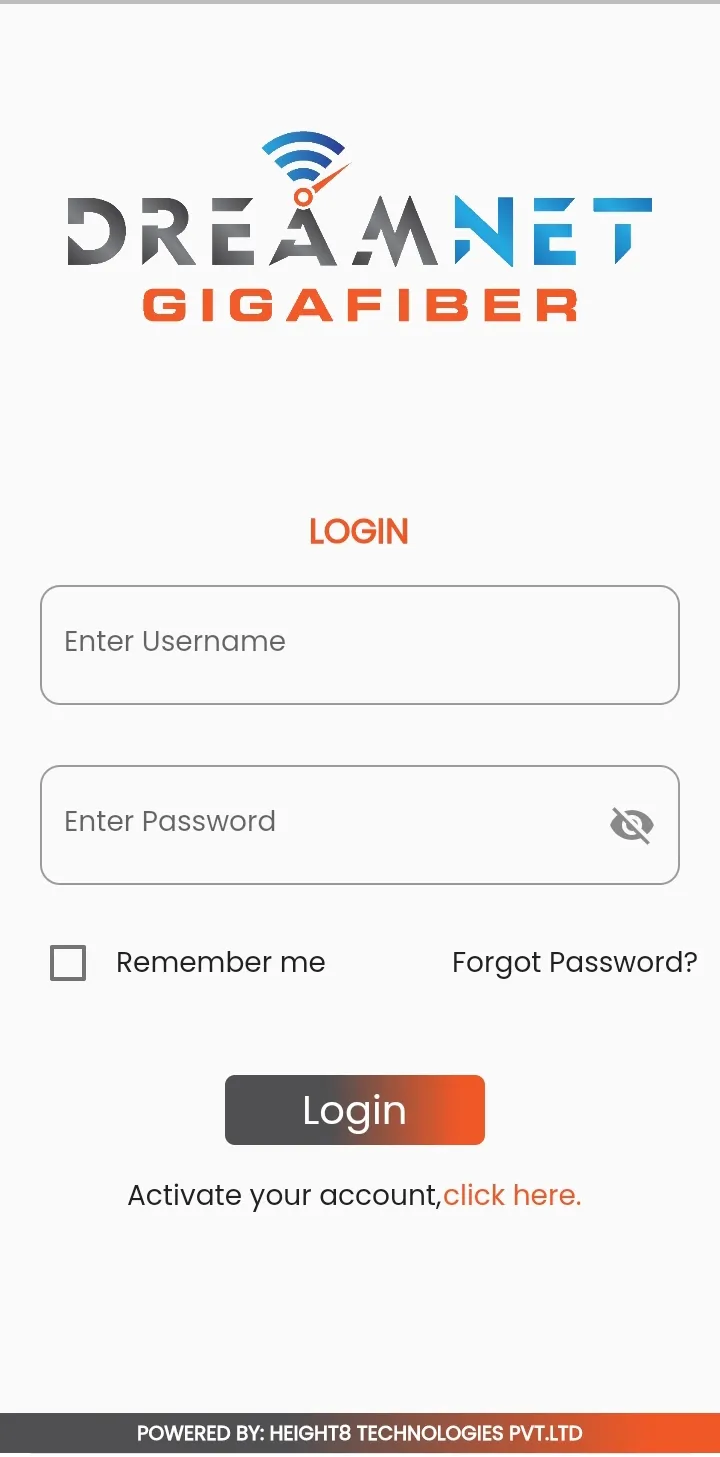Dreamnet Gigafiber | Indus Appstore | Screenshot