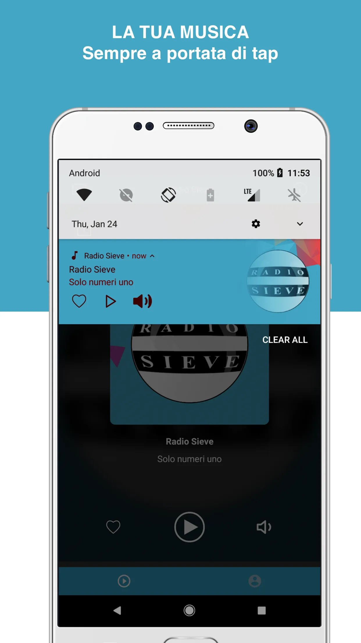 Radio Sieve | Indus Appstore | Screenshot