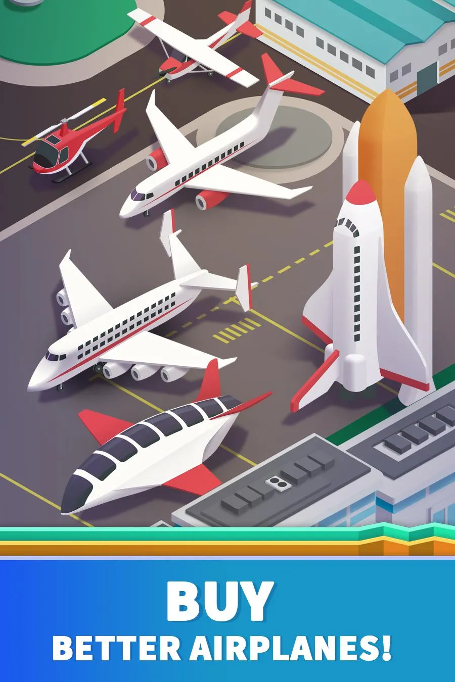 Idle Airport Tycoon - Planes | Indus Appstore | Screenshot