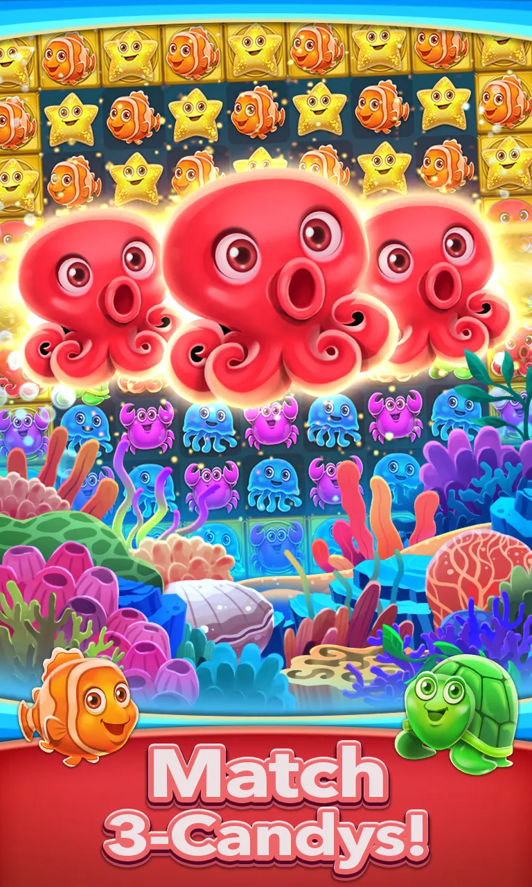 Ocean Match-3 Puzzle Game | Indus Appstore | Screenshot