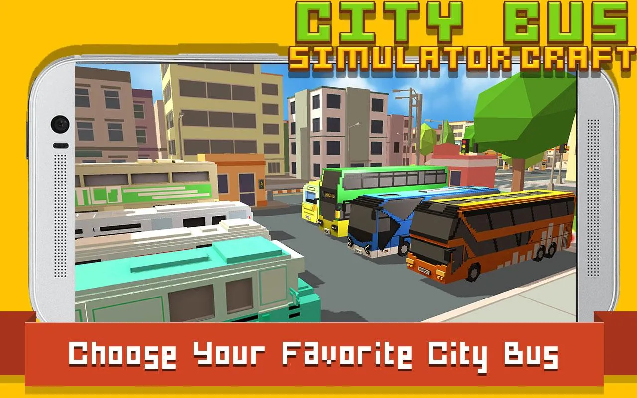 City Bus Simulator Craft | Indus Appstore | Screenshot