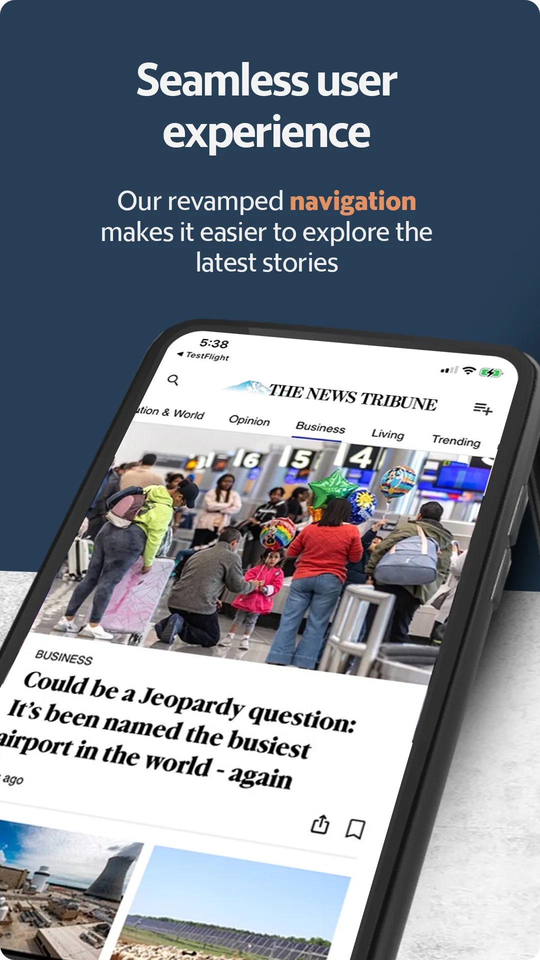 Tacoma News Tribune Newspaper | Indus Appstore | Screenshot