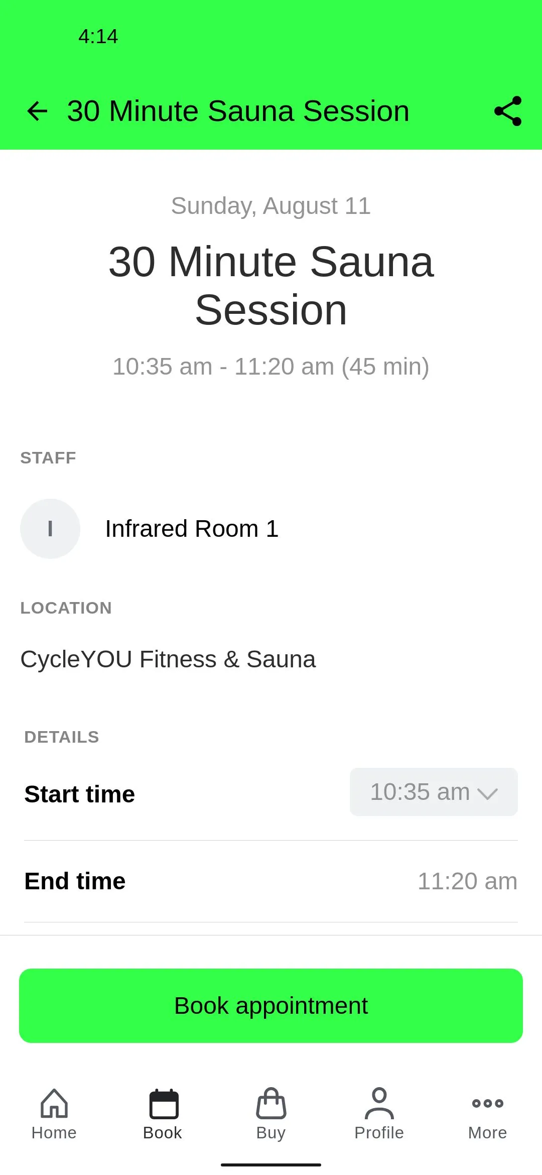 CycleYOU Lexington | Indus Appstore | Screenshot