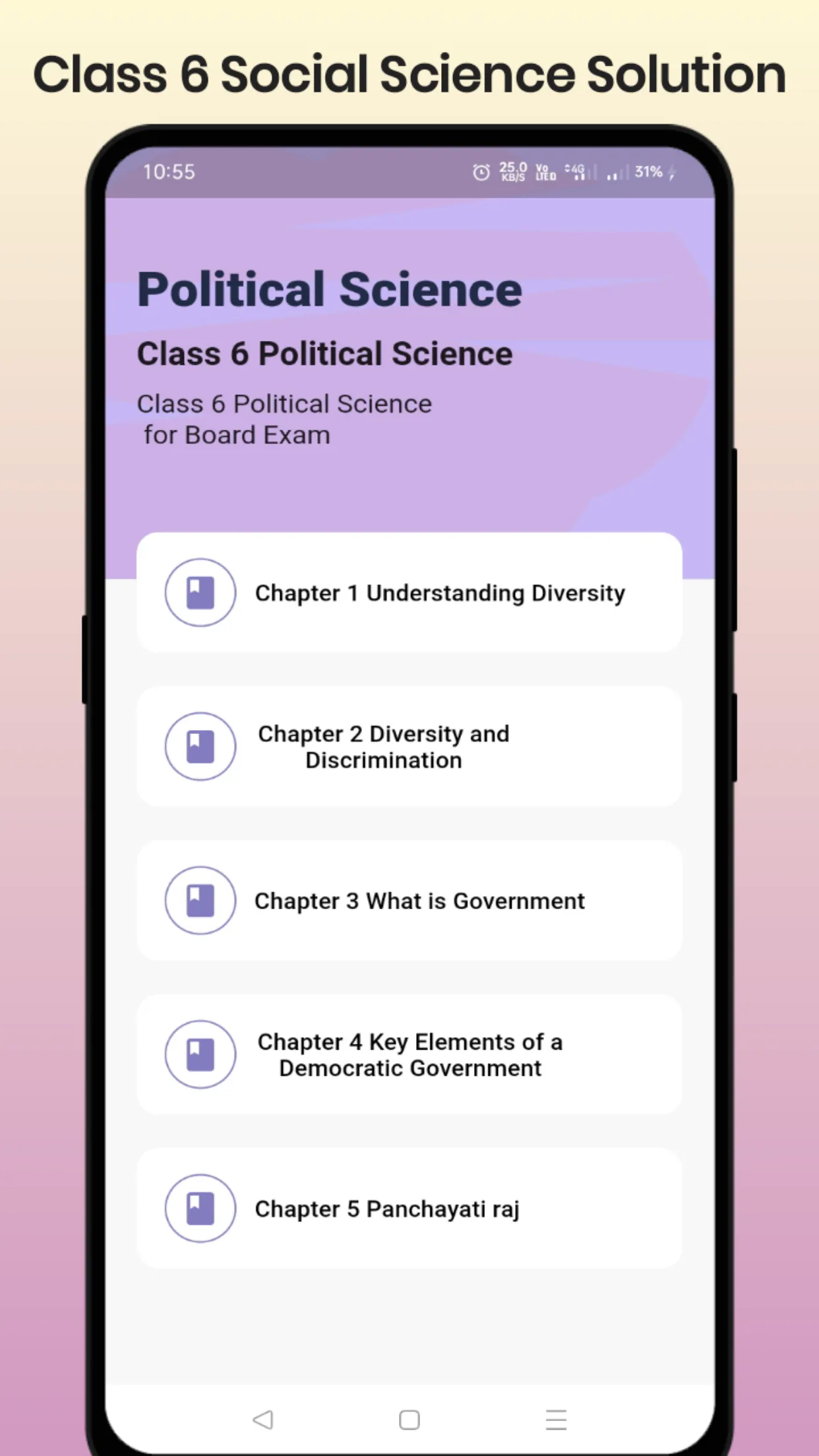 Class 6 Social Science | Indus Appstore | Screenshot