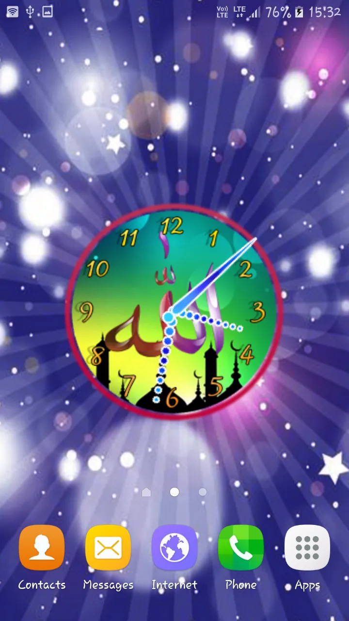 Allah Clock Live Wallpaper | Indus Appstore | Screenshot