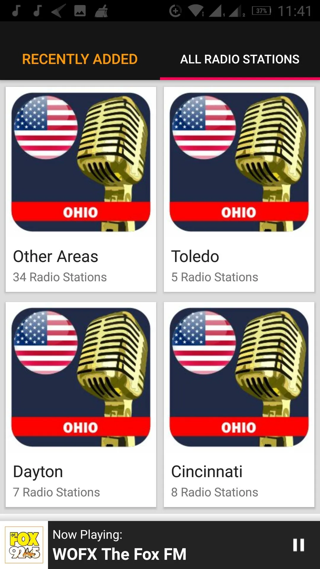 Ohio Radio Stations - USA | Indus Appstore | Screenshot