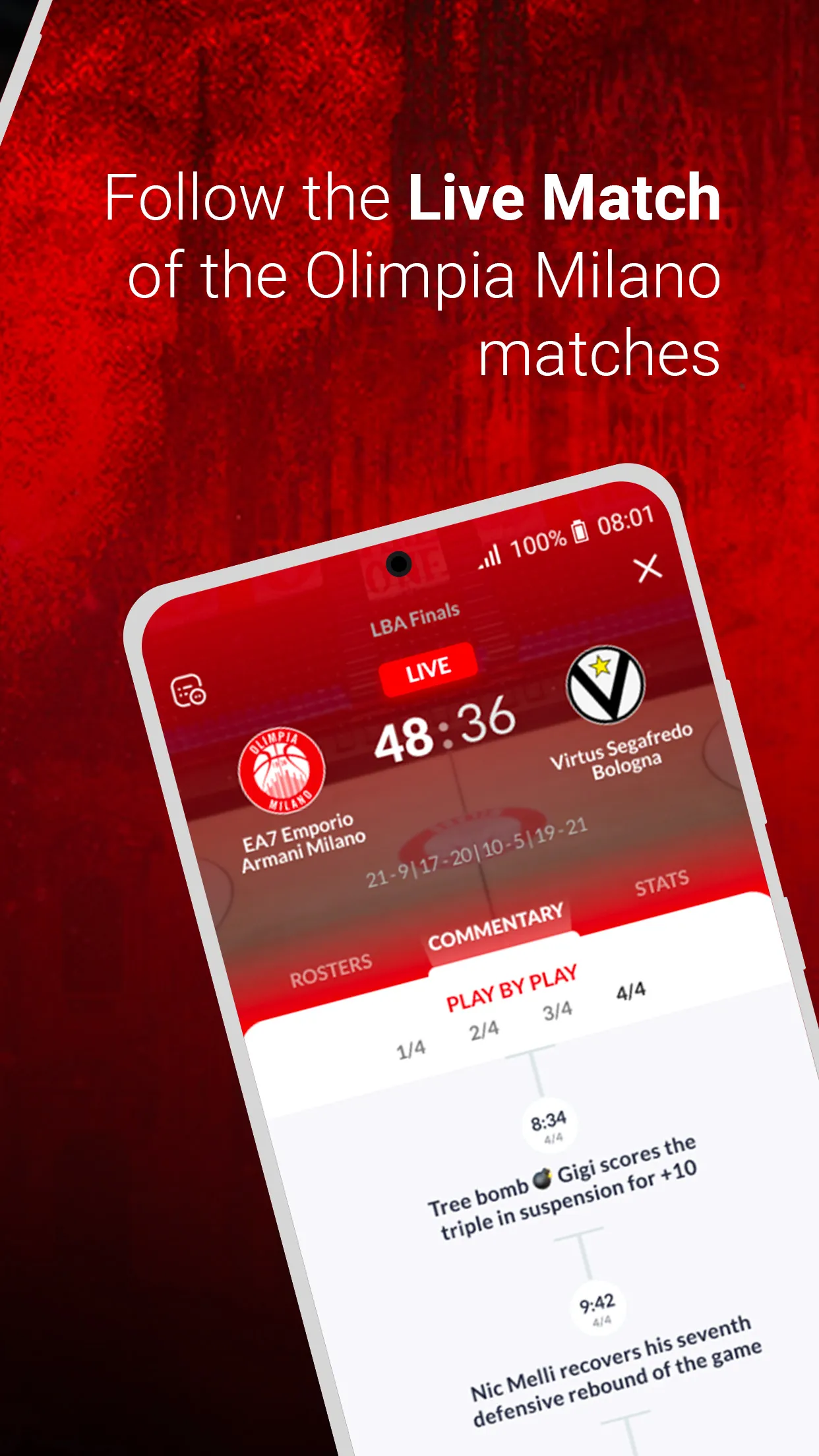 Olimpia Milano – Official App | Indus Appstore | Screenshot