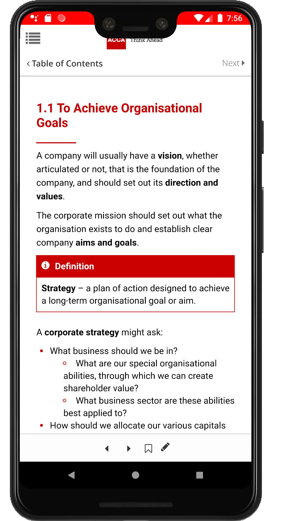 ACCA Study Hub | Indus Appstore | Screenshot