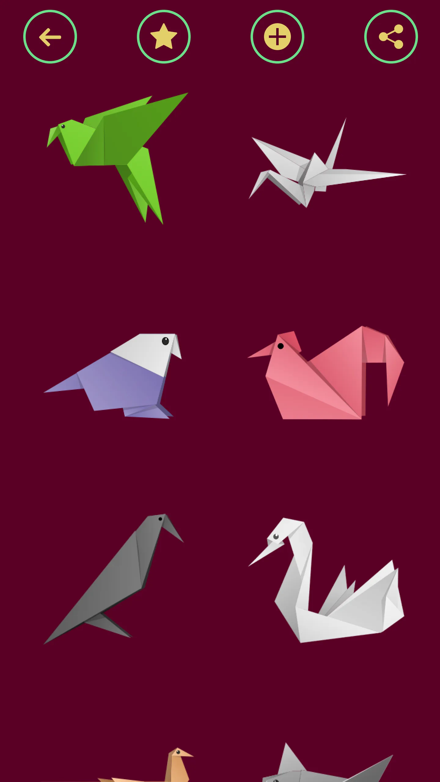 Origami Birds From Paper | Indus Appstore | Screenshot