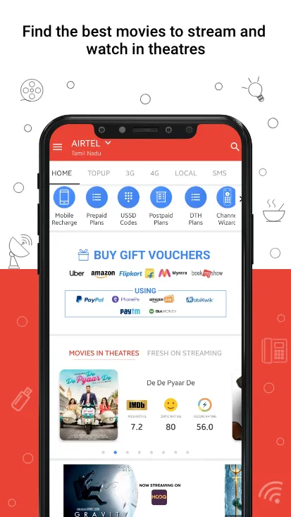Recharge Plans, DTH, Cashback | Indus Appstore | Screenshot