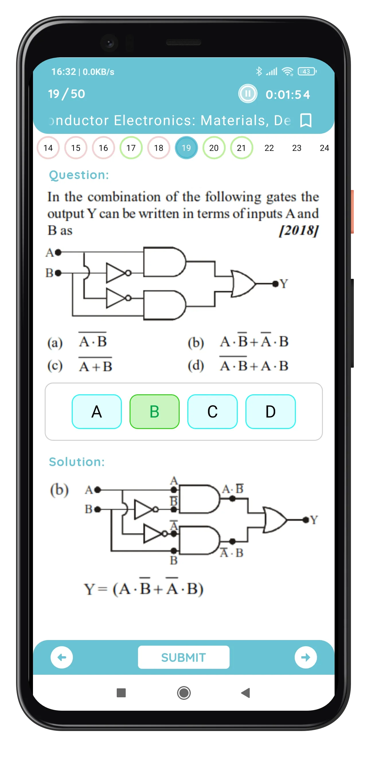 PHYSICS - NEET PAST YEAR PAPER | Indus Appstore | Screenshot