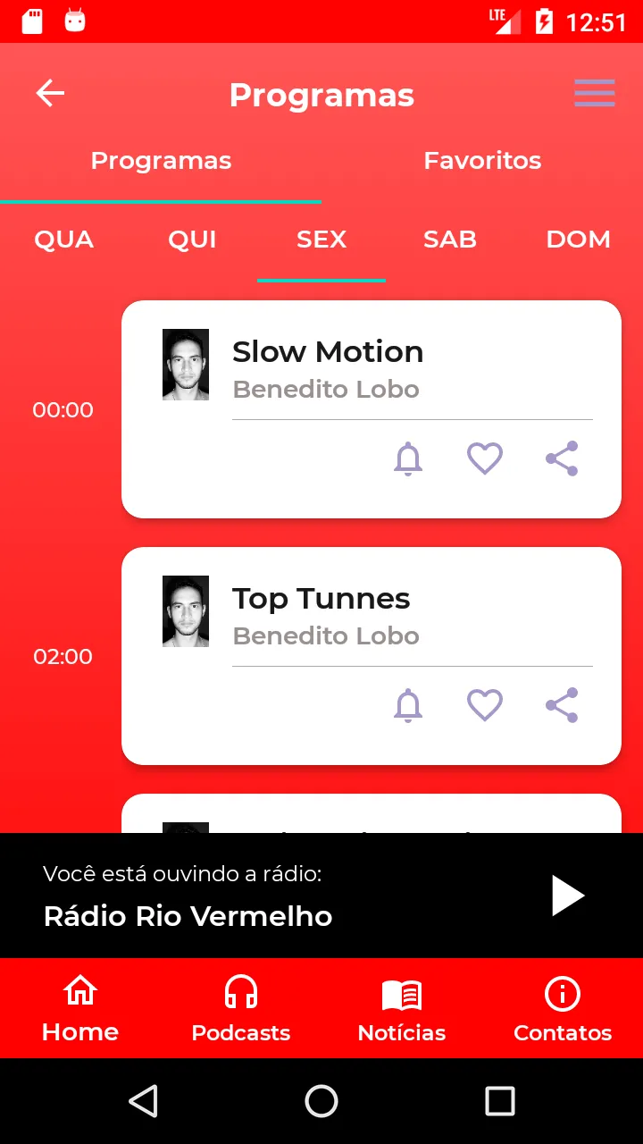 Rádio Rio Vermelho | Indus Appstore | Screenshot