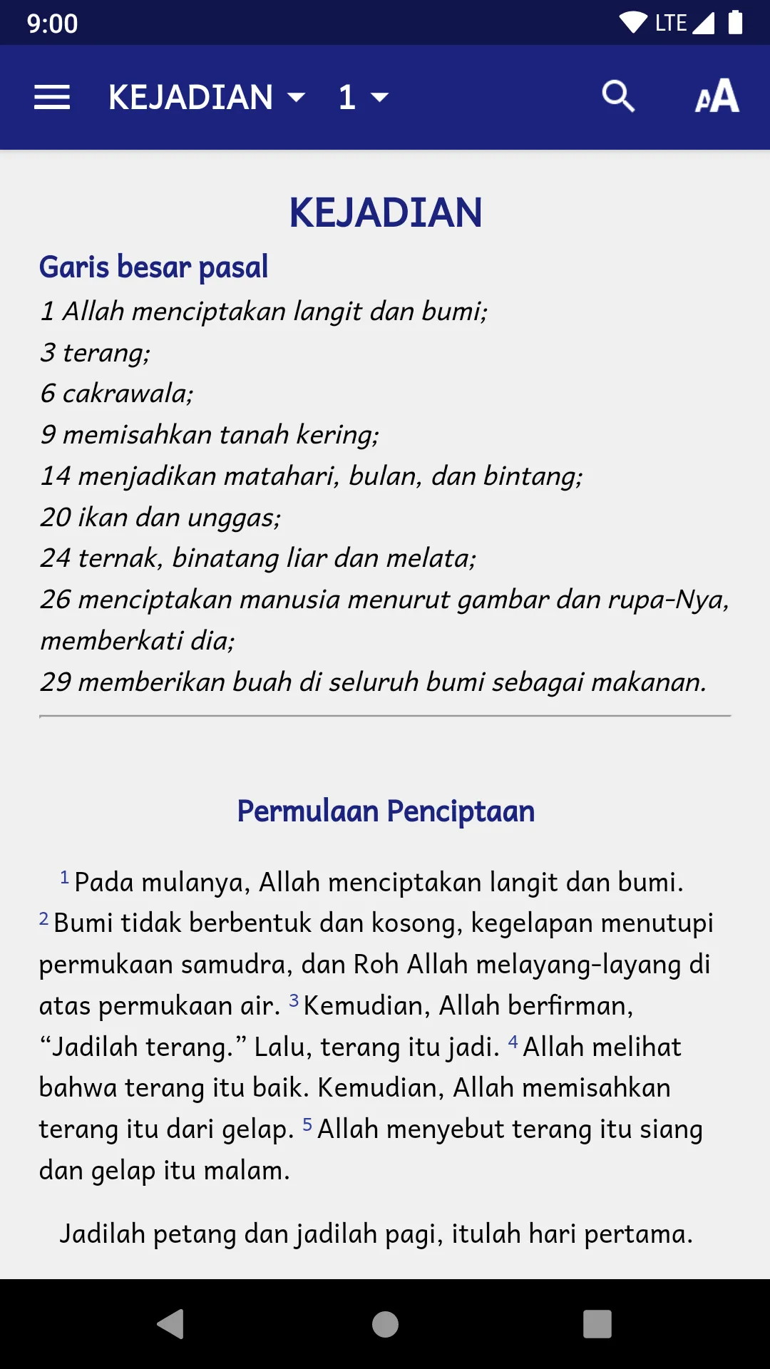 Alkitab Yang Terbuka | Indus Appstore | Screenshot