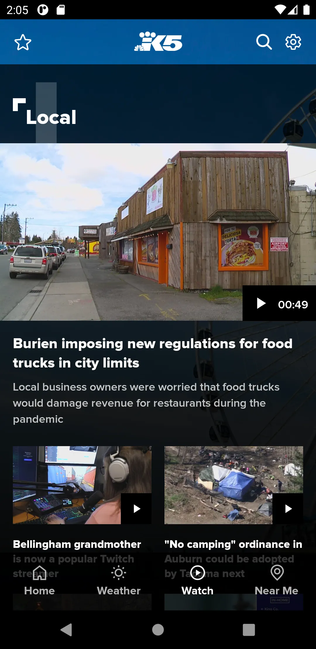 KING 5 News for Seattle/Tacoma | Indus Appstore | Screenshot