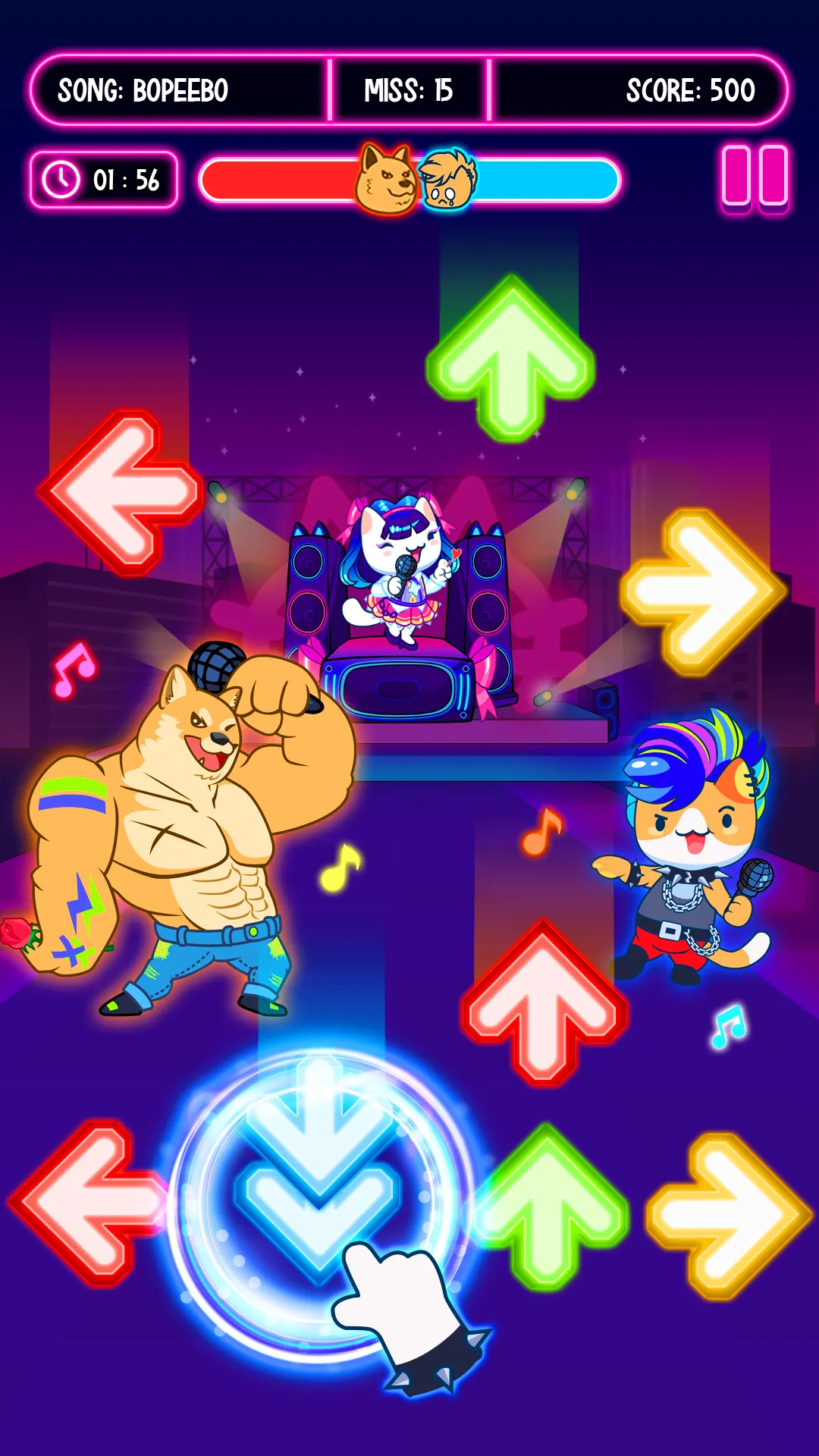 Duet Pet Race: EDM Beat Battle | Indus Appstore | Screenshot