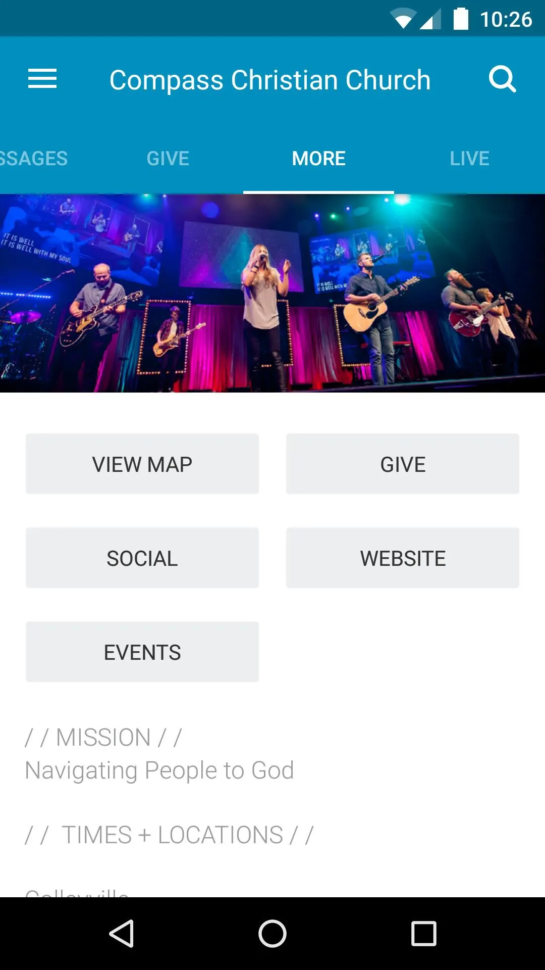 Compass Christian Church | Indus Appstore | Screenshot