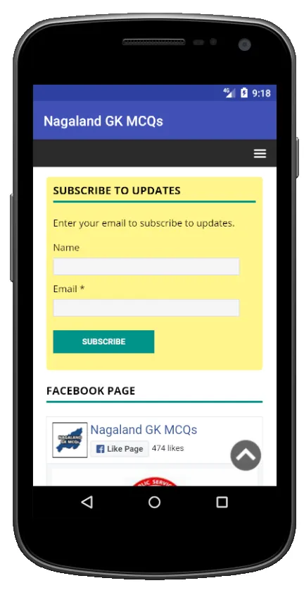 Nagaland GK MCQs | Indus Appstore | Screenshot