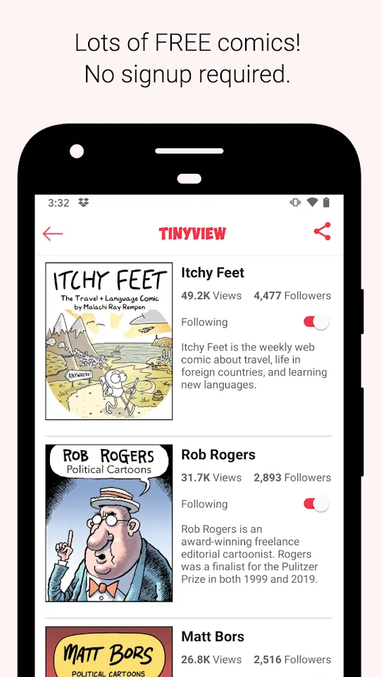 Tinyview Comics | Indus Appstore | Screenshot