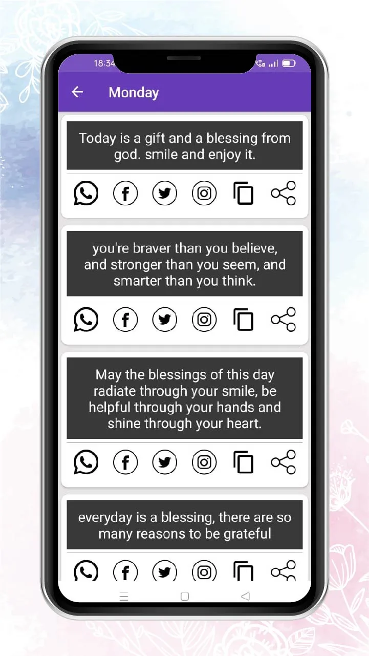 Everyday Wishes and Blessings | Indus Appstore | Screenshot