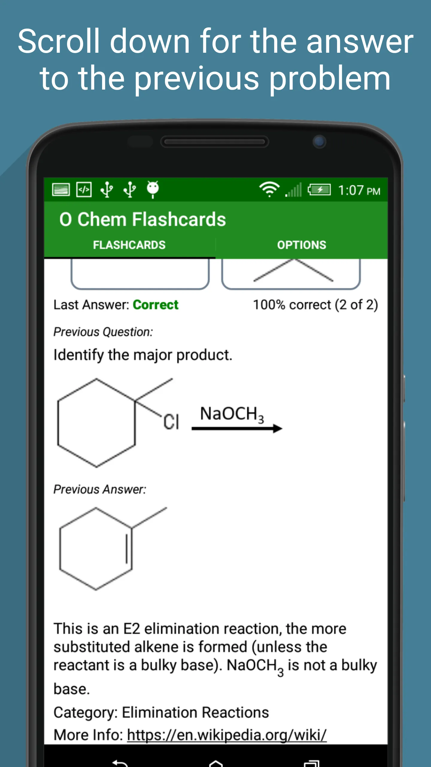 Organic Chemistry Flashcards | Indus Appstore | Screenshot