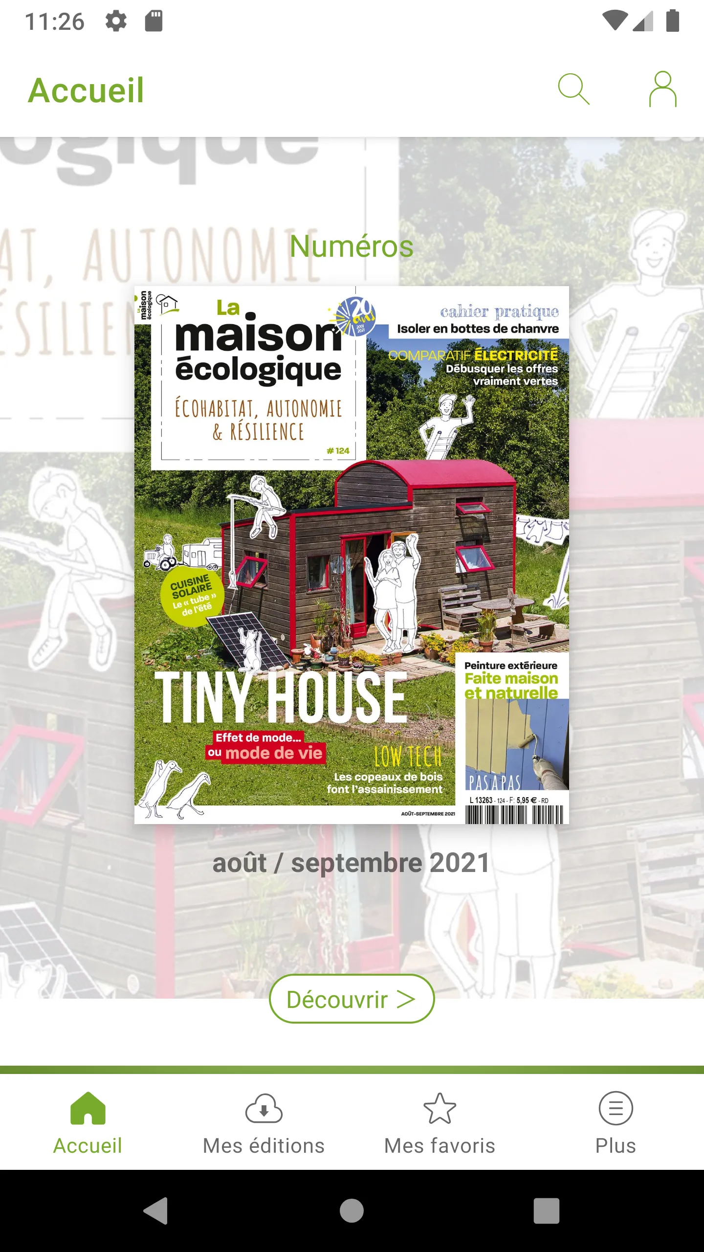 Magazine La Maison écologique | Indus Appstore | Screenshot