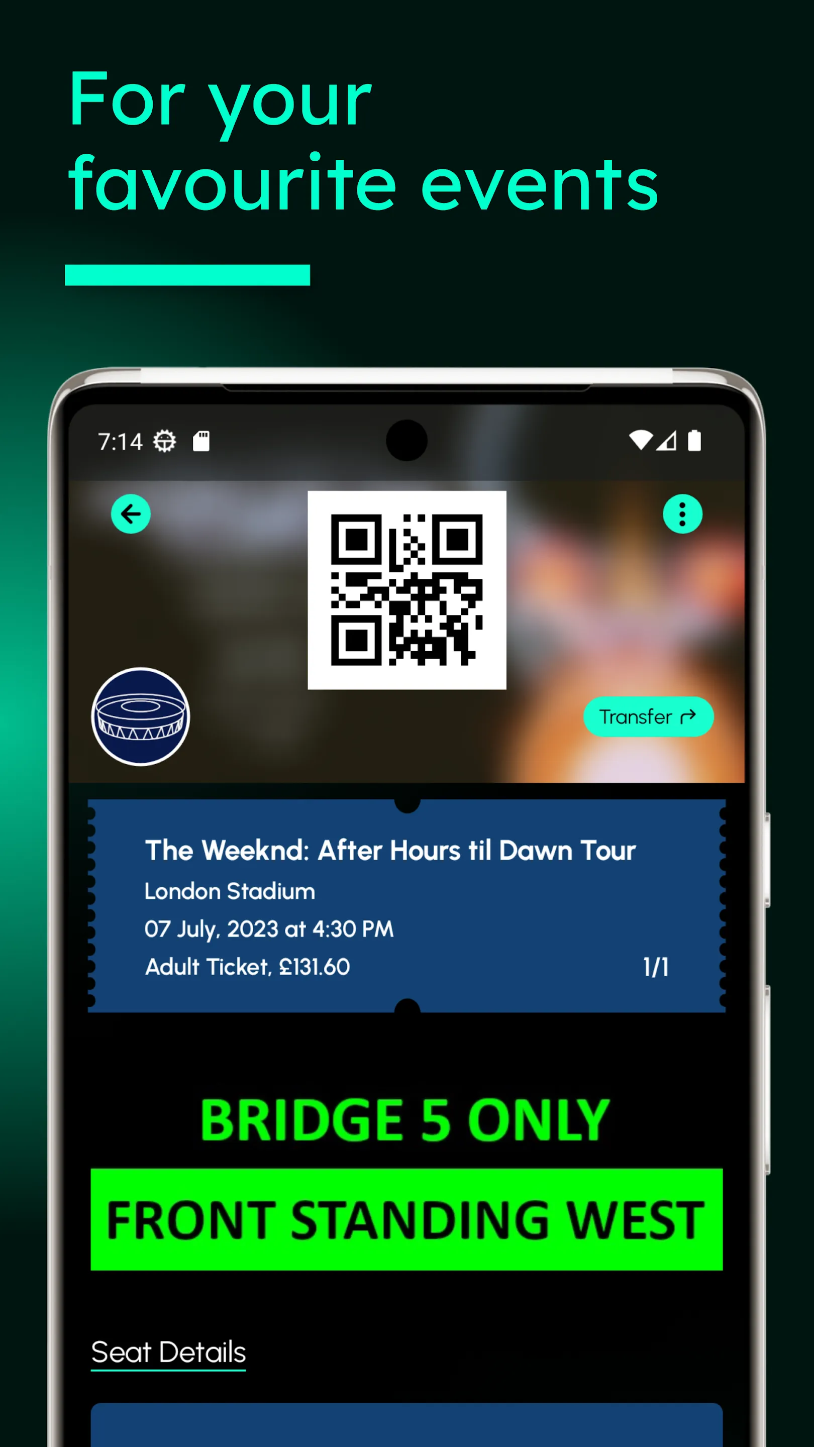 TX.IS - Personal Ticket Wall™ | Indus Appstore | Screenshot