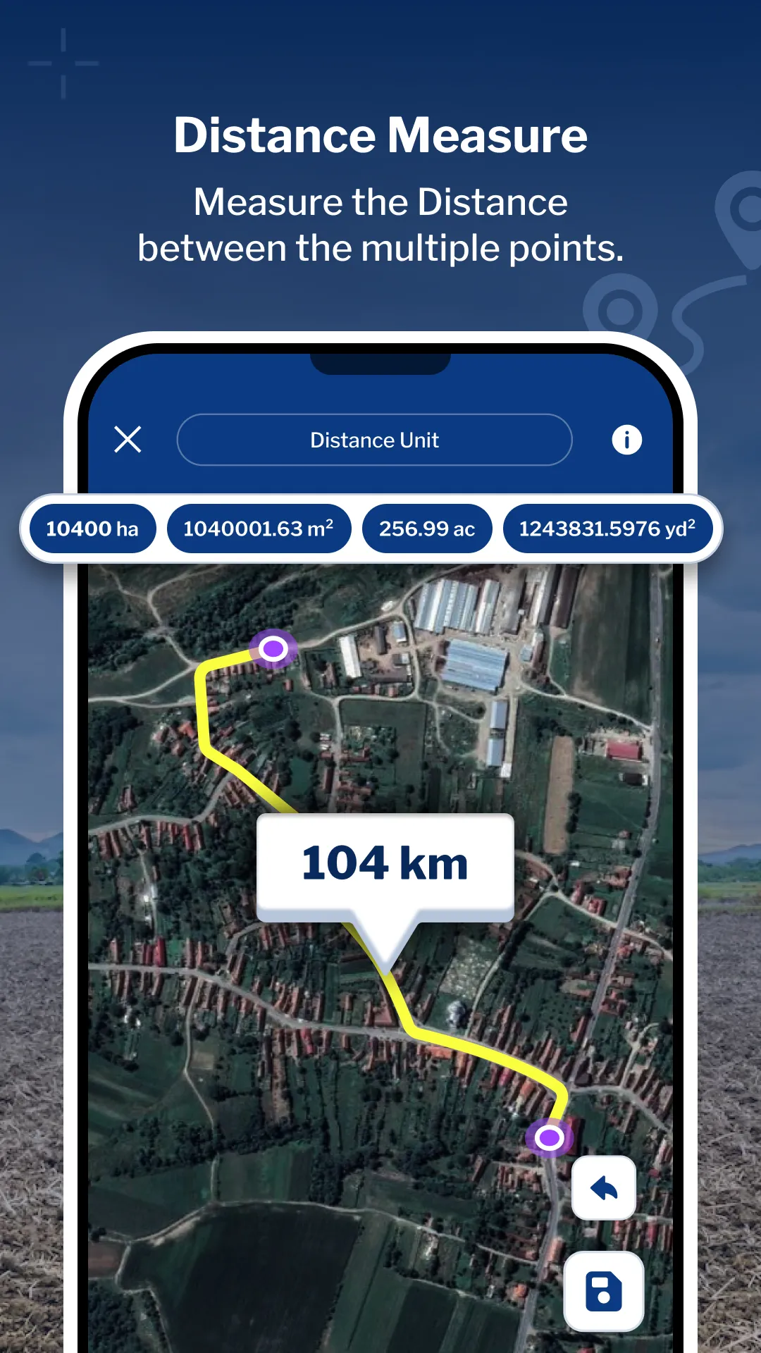 GPS Field Area Measure | Indus Appstore | Screenshot