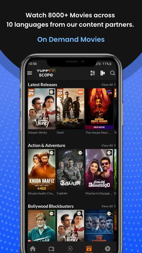 YuppTV Scope | Indus Appstore | Screenshot