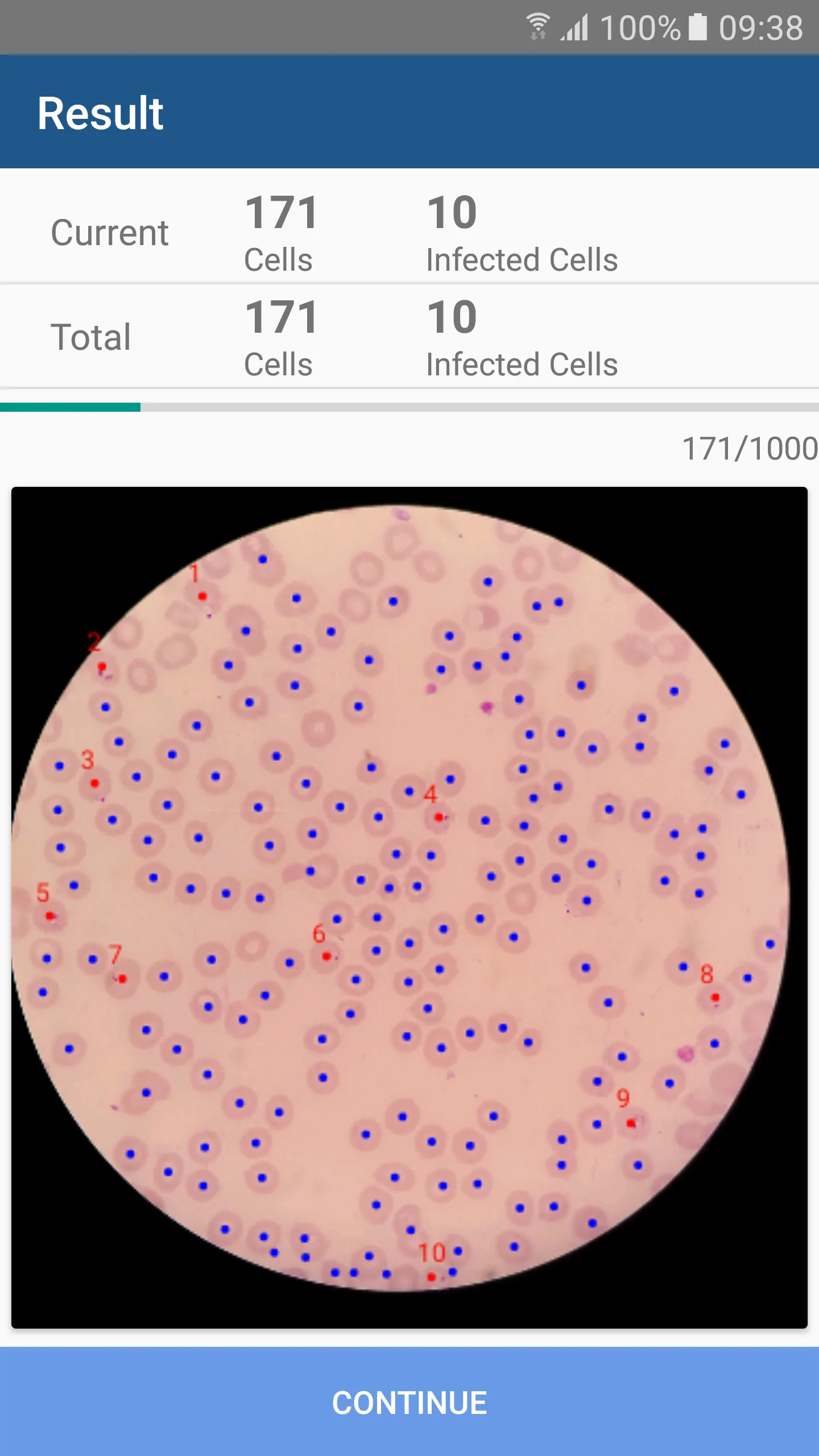 NLM Malaria Screener | Indus Appstore | Screenshot