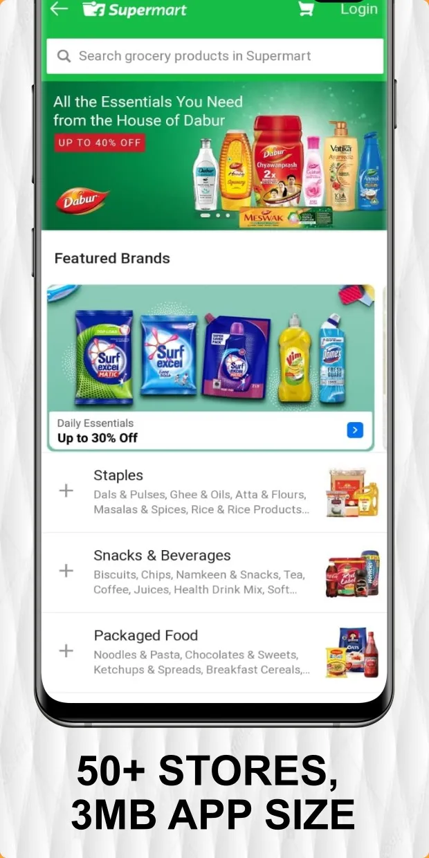 Grocery Shopping App Grofers B | Indus Appstore | Screenshot