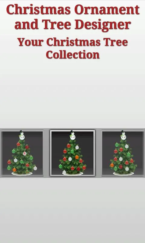 Christmas Ornaments and Tree D | Indus Appstore | Screenshot