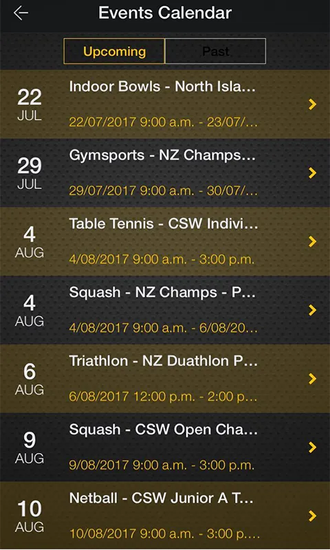 College Sport Wellington | Indus Appstore | Screenshot