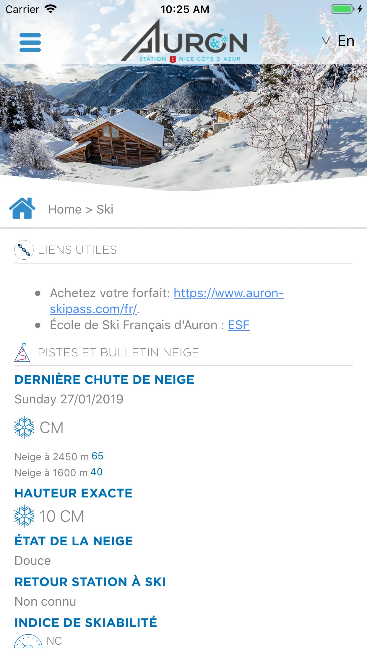 Station d'Auron | Indus Appstore | Screenshot