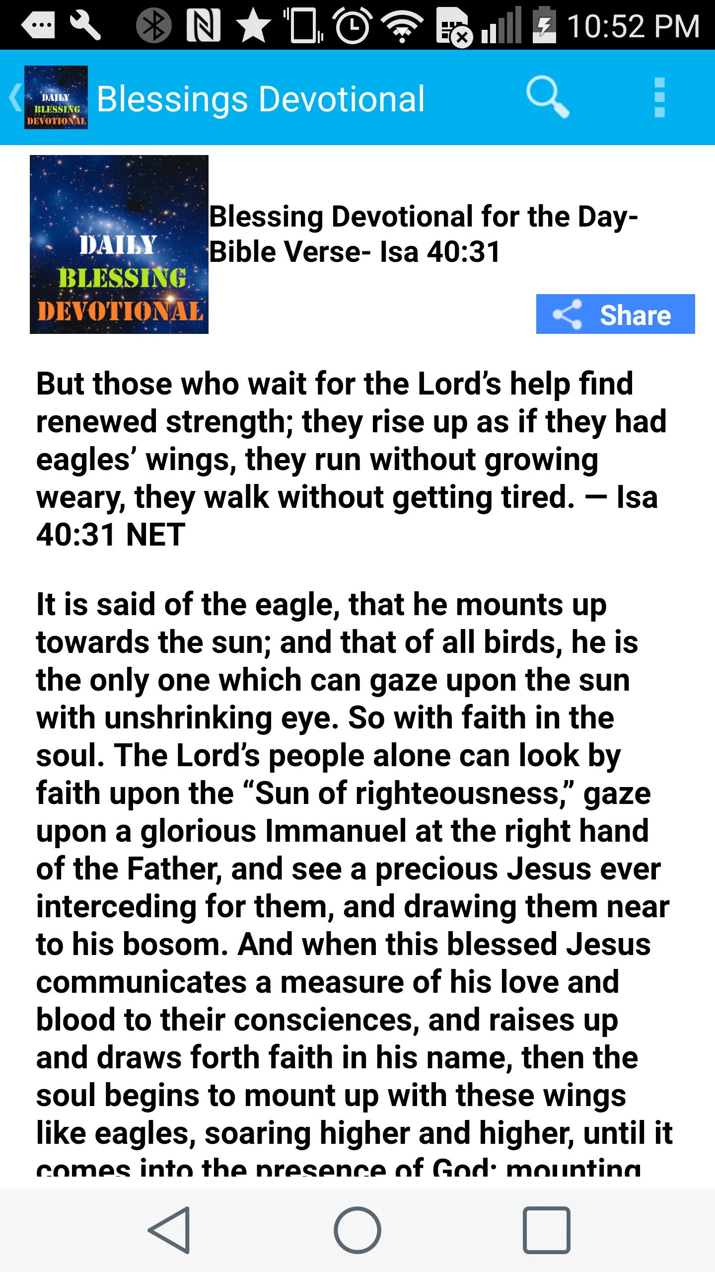 Daily Blessings Devotionals | Indus Appstore | Screenshot