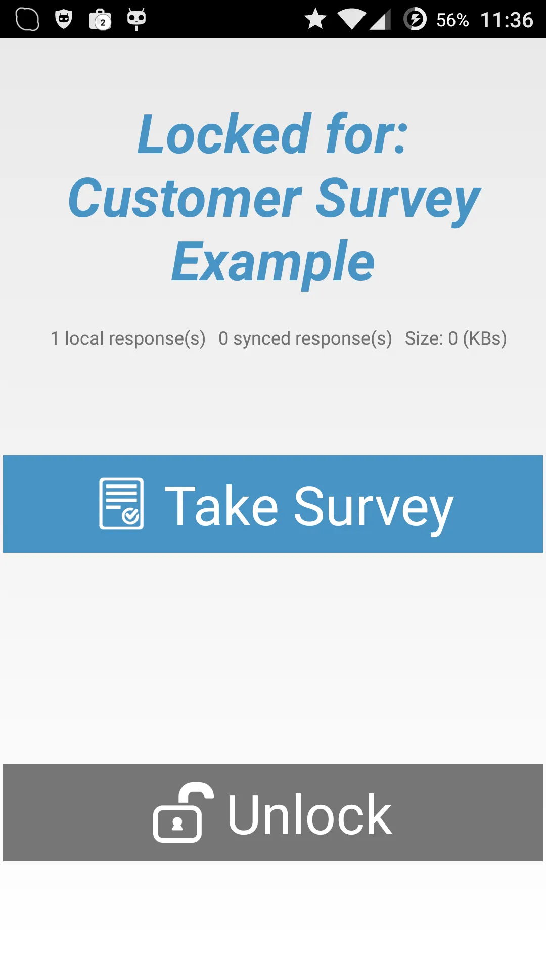 Offline Surveys | Indus Appstore | Screenshot