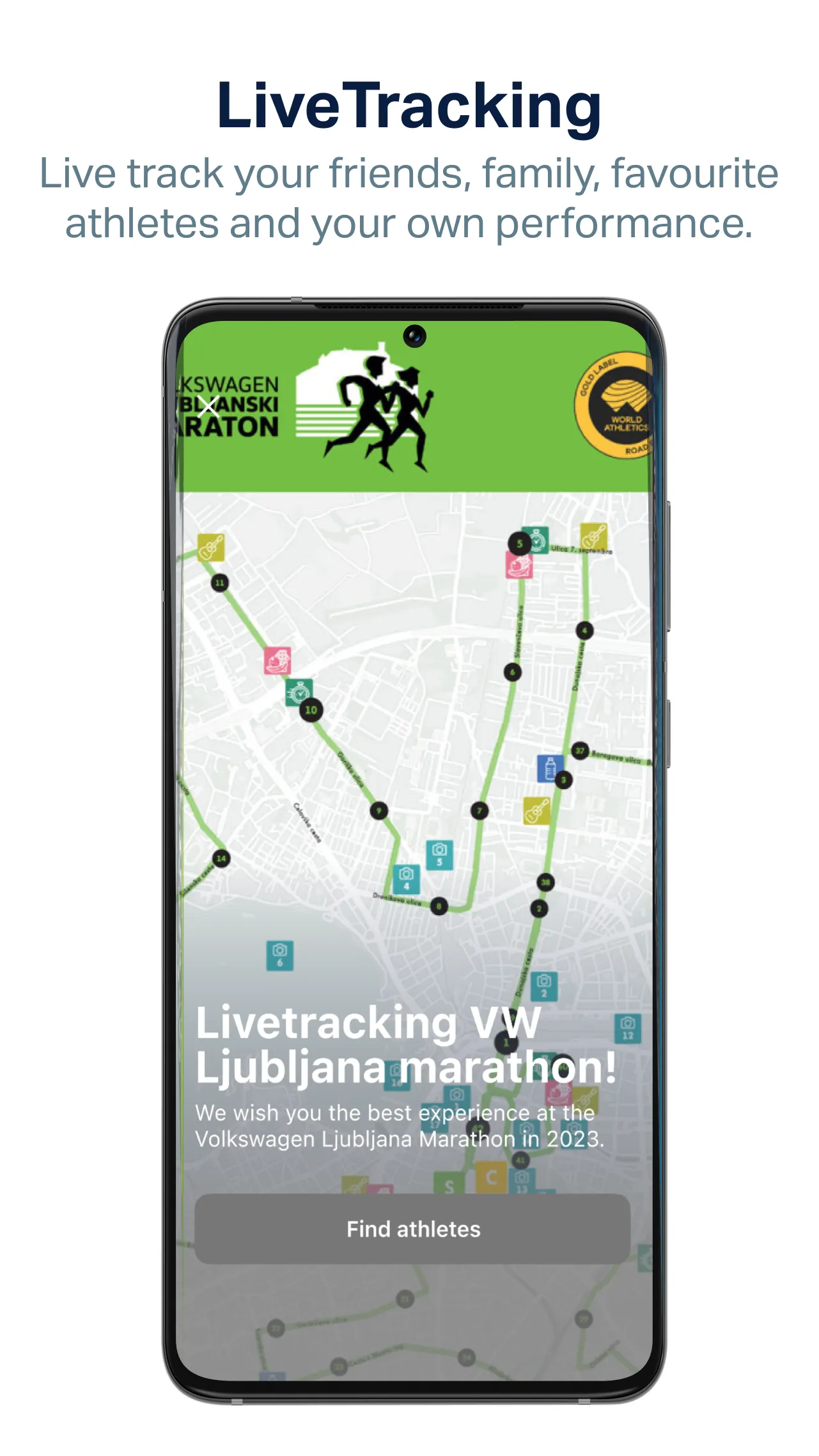 Ljubljana Marathon | Indus Appstore | Screenshot