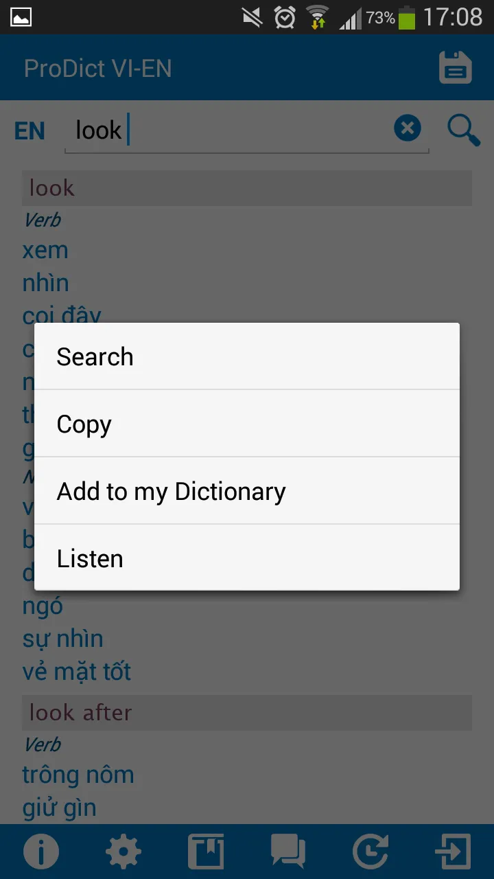 Vietnamese -English dictionary | Indus Appstore | Screenshot