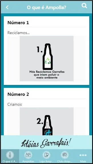 Ampolla - Idéias Garrafais | Indus Appstore | Screenshot