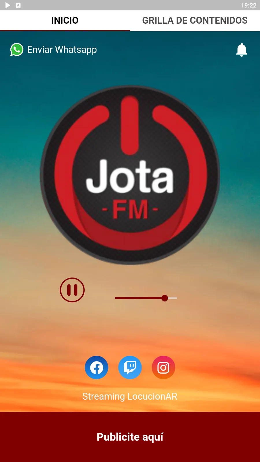 Jota FM | Indus Appstore | Screenshot