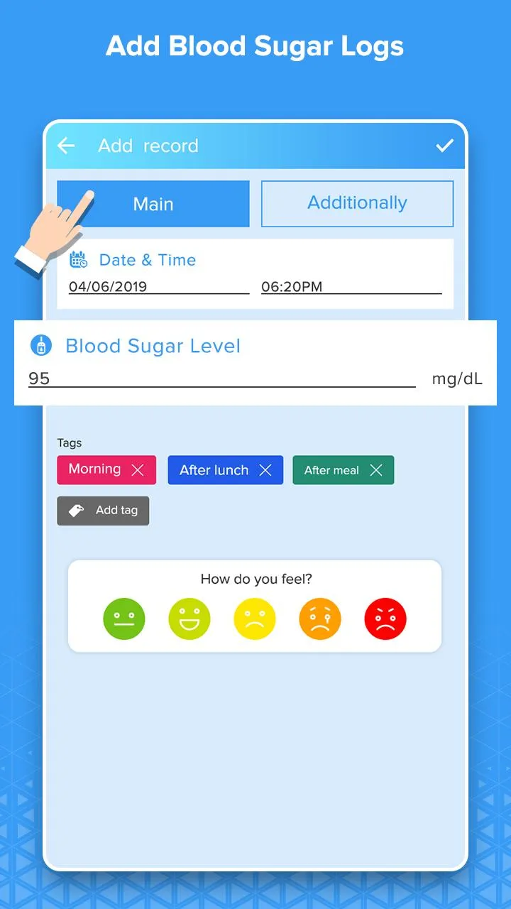 Blood Sugar Diary - Health Tra | Indus Appstore | Screenshot