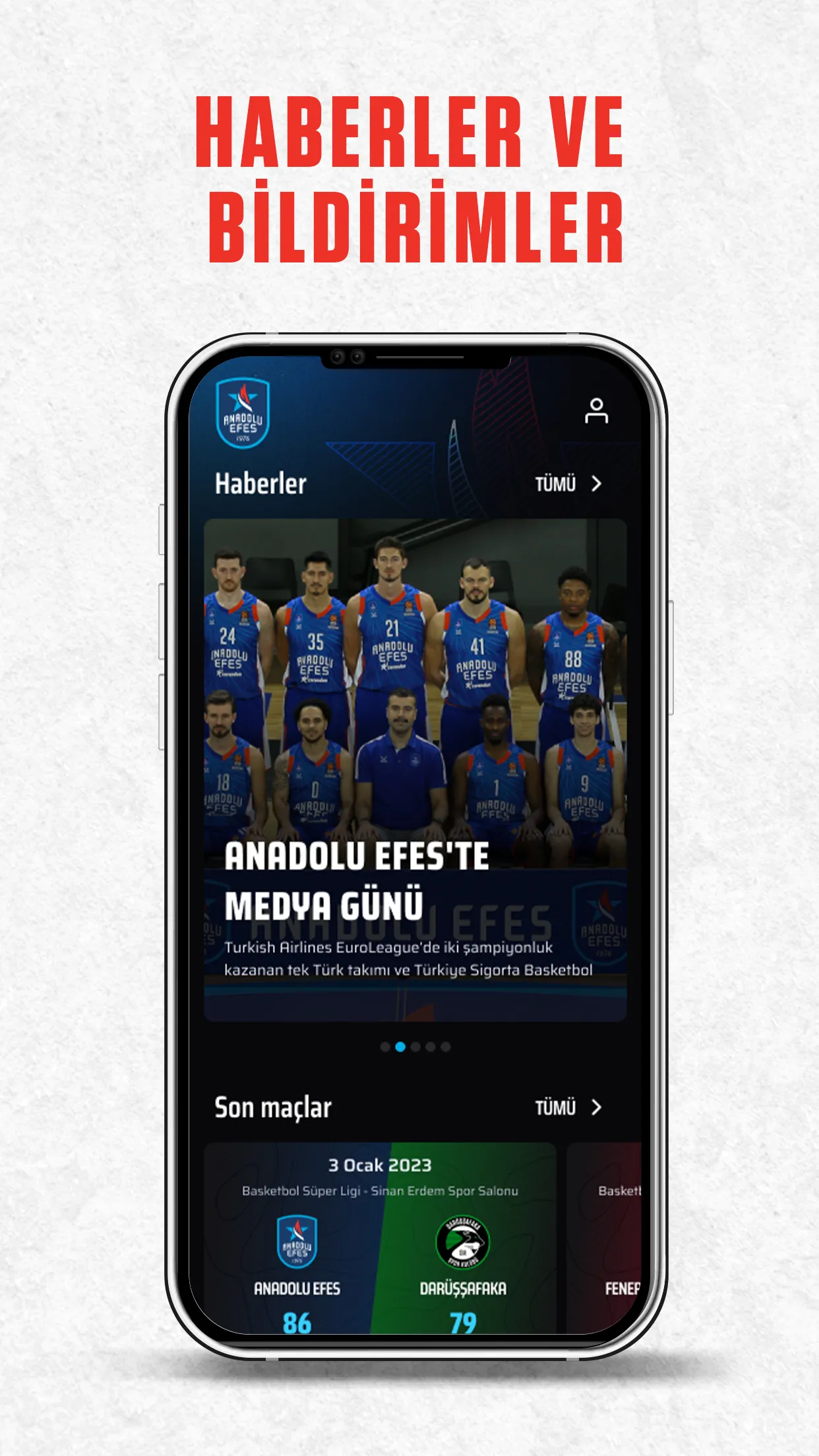 Anadolu Efes Spor Kulübü | Indus Appstore | Screenshot