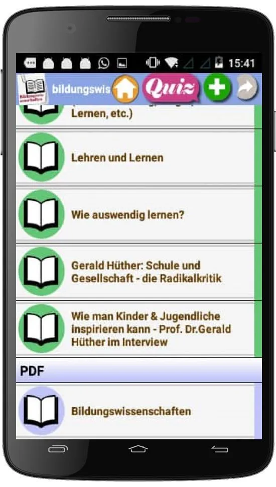 Bildungswissenschaften | Indus Appstore | Screenshot